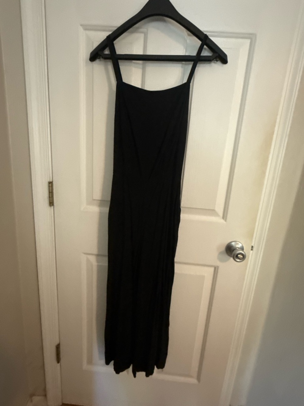 Old Navy Black Romper with Slim Straps